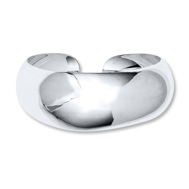 Main Image 1 of Cuff Bangle Bracelet Sterling Silver