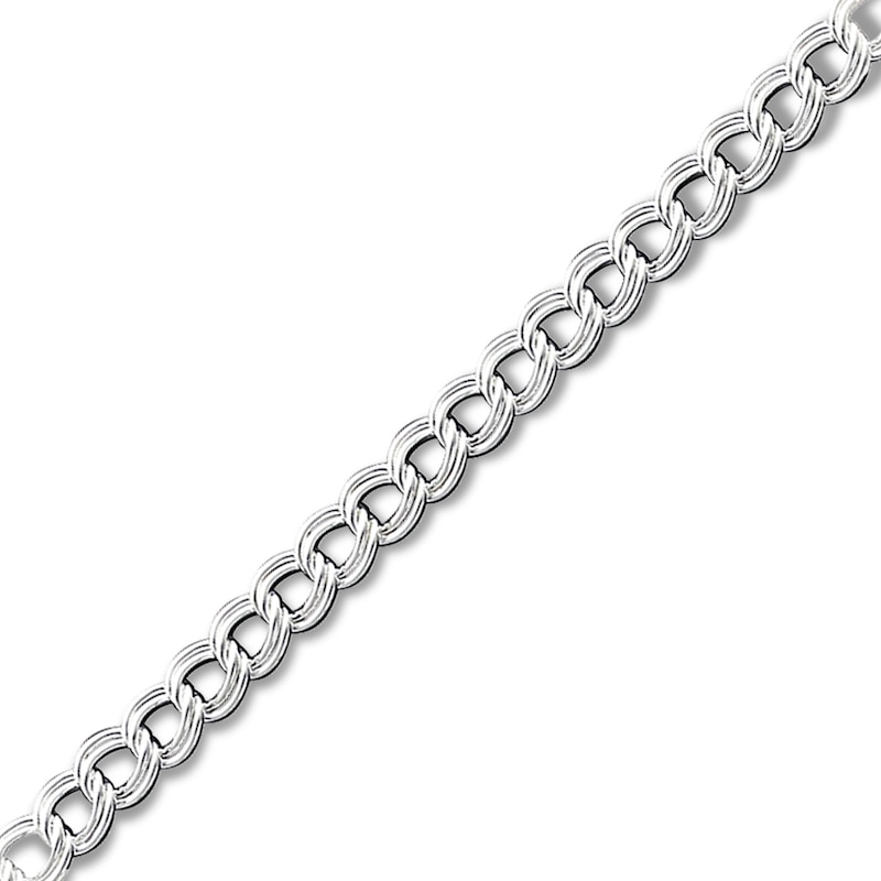 Main Image 1 of Charm Bracelet Sterling Silver 7 Length