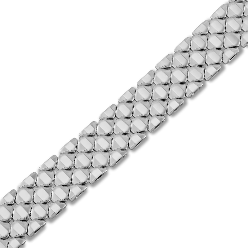 Main Image 2 of Panther Bracelet Sterling Silver 7.75"