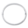Thumbnail Image 2 of Baguette Diamond Cut Bangle Sterling Silver