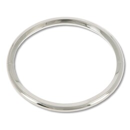 Pesavento Titanium Stretch Bangle Bracelet Sterling Silver/Rhodium-Plated