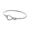 Thumbnail Image 1 of PANDORA Infinity Knot Bangle Sterling Silver 6.3"
