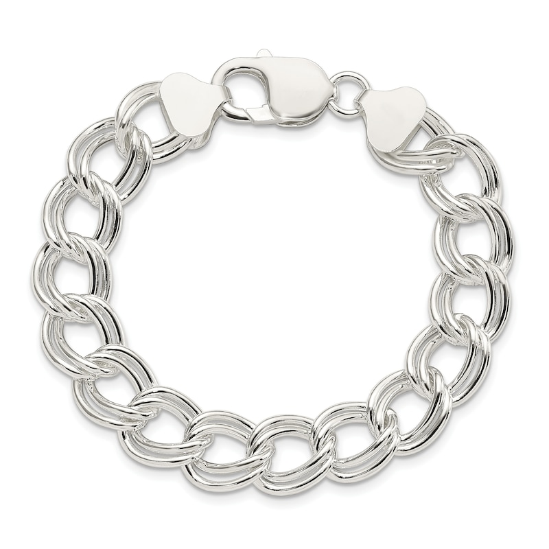 Sterling Silver Charm Bracelet with Clasp