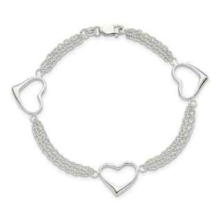 Heart Bracelet Sterling Silver | Jared