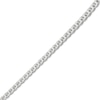 Thumbnail Image 1 of Anchor Flat Mariner Chain Anklet Sterling Silver 10"
