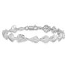 Thumbnail Image 1 of Multi-Shell Bracelet Sterling Silver 7.25"