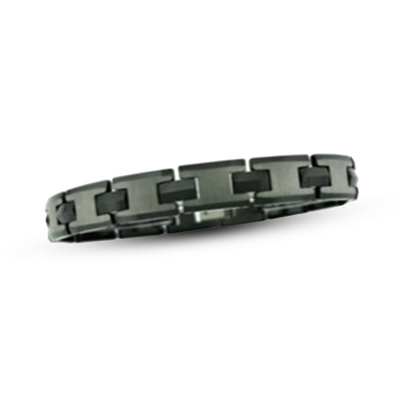Main Image 1 of Men's Link Bracelet Stainless Steel/Tungsten 8.5"