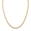 Thumbnail Image 1 of 1933 by Esquire Men's Foxtail Link Chain Necklace Sterling Silver/14K Yellow Gold