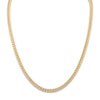 Thumbnail Image 2 of 1933 by Esquire Men's Solid Foxtail Link Chain Necklace 14K Yellow Gold-Plated Sterling Silver 22" 4.5mm