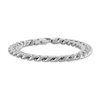 Thumbnail Image 2 of 1933 by Esquire Solid Cuban Link Bracelet Sterling Silver 8.5"