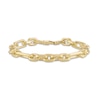 Thumbnail Image 1 of 1933 by Esquire  Figaro Chain Bracelet 14K Yellow Gold-Plated Sterling Silver 8.5"