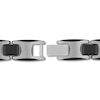 Thumbnail Image 3 of Men's Chain Bracelet Tungsten/Black Ion-Plated Stainless Steel 8.5"