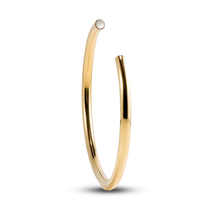Main Image 1 of Stella Valle June Birthstone Bangle Bracelet Pearlescent Crystal 18K Gold-Plated Brass