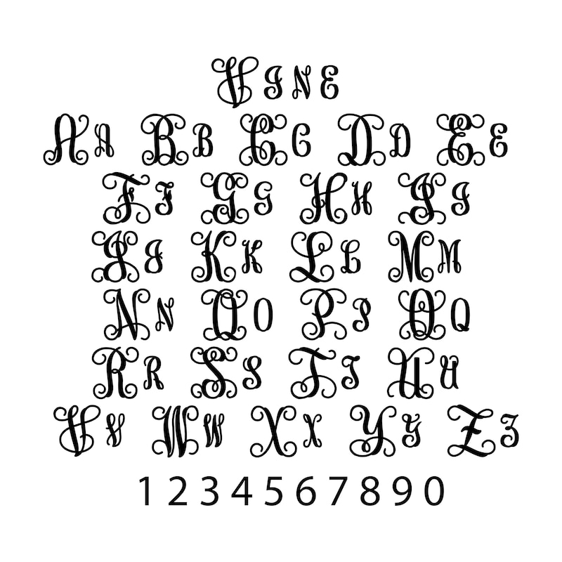 Main Image 2 of Scripted Monogram Bracelet 7.5"