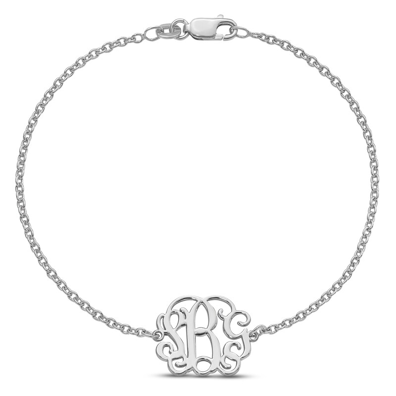 Main Image 1 of Scripted Monogram Bracelet 8.5"