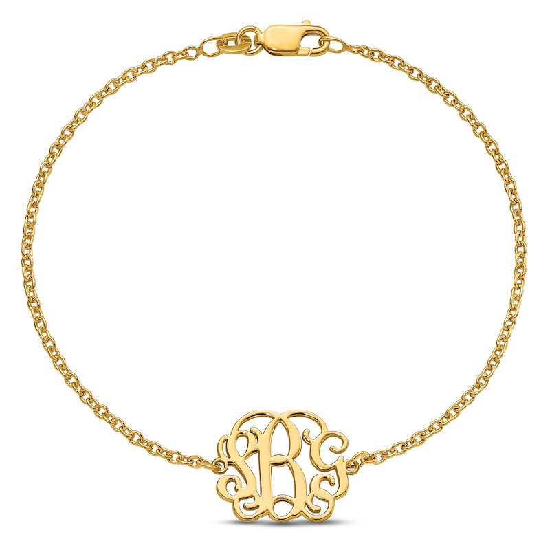 Monogram bracelet