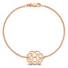 Thumbnail Image 1 of Scripted Monogram Bracelet 8.5"