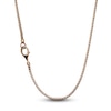 Thumbnail Image 1 of Marco Dal Maso Solid Ulysses Thin Necklace Sterling Silver/18K Rose Gold-Plated 22.5" 3mm