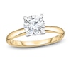 Thumbnail Image 1 of Diamond Solitaire Engagement Ring 1/2 ct tw Round 14K Yellow Gold (I2/I)