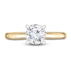 Thumbnail Image 3 of Diamond Solitaire Engagement Ring 1/2 ct tw Round 14K Yellow Gold (I2/I)