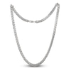 Thumbnail Image 2 of Men's Solid Curb Link Necklace Sterling Silver 6.9mm 22"