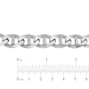 Thumbnail Image 5 of Men's Solid Mariner Chain Necklace Sterling Silver 10.9mm 24"