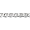 Thumbnail Image 1 of Men's Solid Mariner Chain Bracelet Sterling Silver 11mm 8.5"
