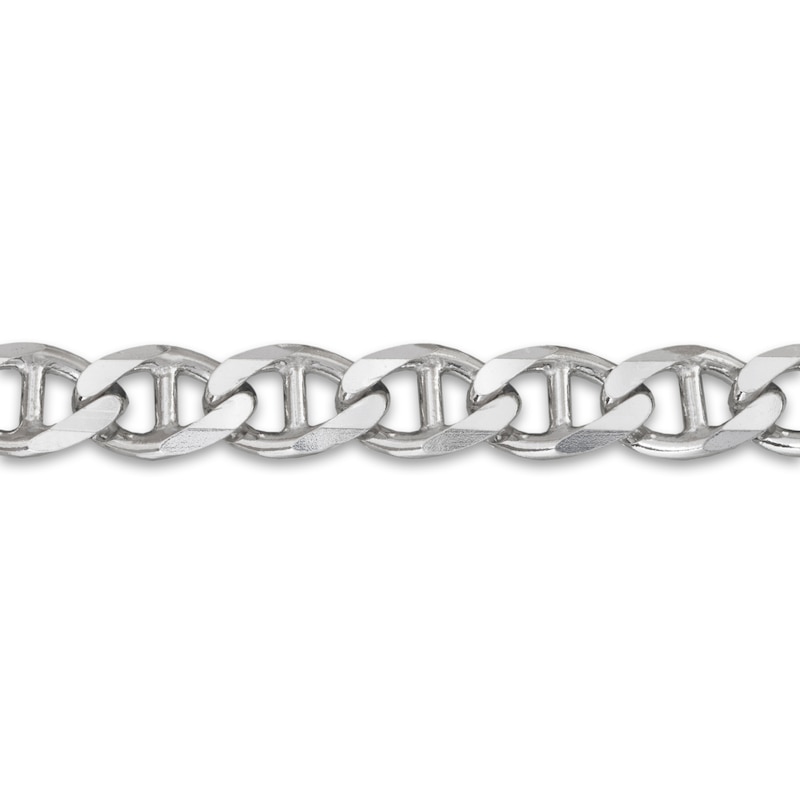 Men's Mariner Chain Bracelet Sterling Silver 10.9mm 8.5"