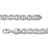 Thumbnail Image 2 of Men's Solid Mariner Chain Bracelet Sterling Silver 11mm 8.5"
