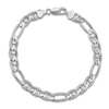 Thumbnail Image 1 of Men's Solid Link Chain Bracelet Sterling Silver 9mm 8.5"