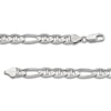 Thumbnail Image 2 of Men's Solid Link Chain Bracelet Sterling Silver 9mm 8.5"