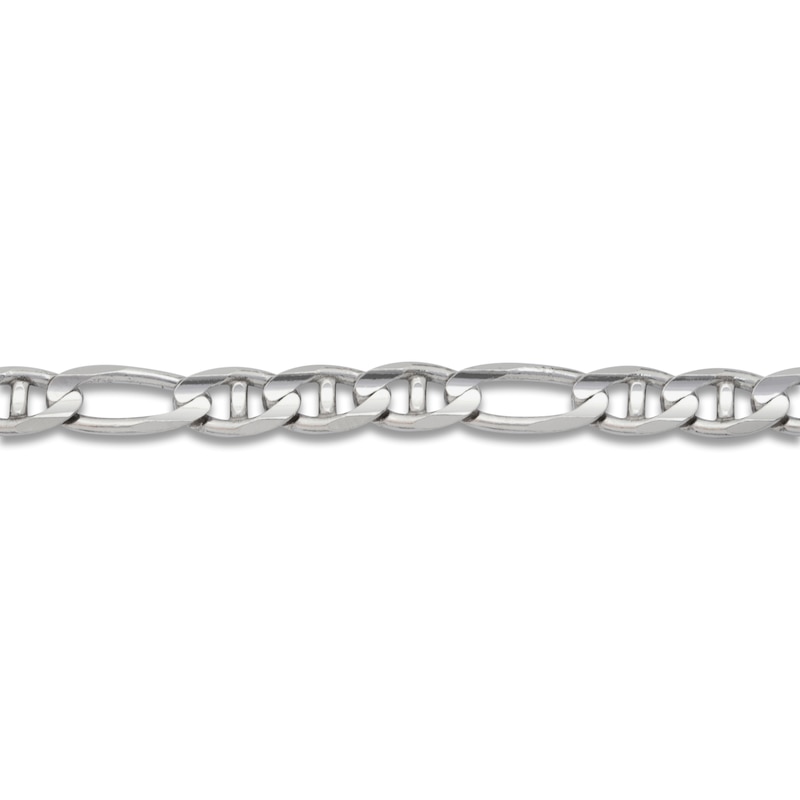 Main Image 3 of Men's Solid Link Chain Bracelet Sterling Silver 9mm 8.5"