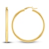 Thumbnail Image 1 of Polished Hoop Earrings 14K Yellow Gold 40mm