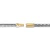 Thumbnail Image 3 of 1933 by Esquire Men's Woven Bracelet Black Ruthenium-Plated & 14K Yellow Gold-Plated Sterling Silver 8.5"