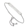 Michigan State University Bar Bolo Bracelet Sterling Silver 9"