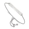 Thumbnail Image 1 of University of Miami Bar Bolo Bracelet Sterling Silver 9"