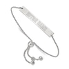 Thumbnail Image 1 of Notre Dame University Bar Bolo Bracelet Sterling Silver 9&quot;