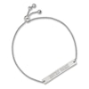 Thumbnail Image 2 of Notre Dame University Bar Bolo Bracelet Sterling Silver 9&quot;