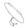 Thumbnail Image 1 of West Virginia University Bar Bolo Bracelet Sterling Silver 9"