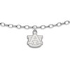 Thumbnail Image 1 of Auburn University Anklet Sterling Silver 9"