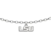 Thumbnail Image 0 of Louisiana State University Anklet Sterling Silver 9"