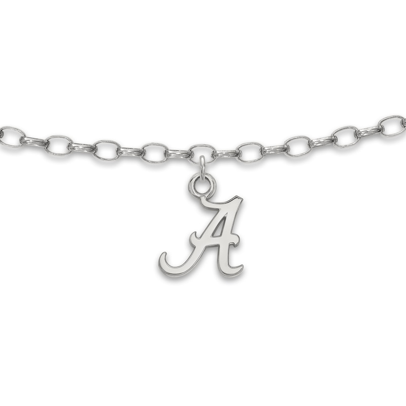Main Image 1 of University of Alabama Anklet Sterling Silver 9"