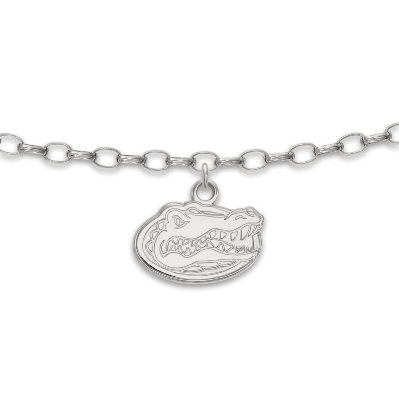 University of Florida Anklet Sterling Silver 9"