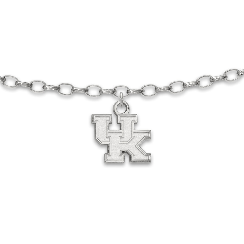 Main Image 1 of University of Kentucky Anklet Sterling Silver 9"