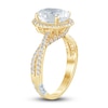Pnina Tornai Lab-Created Diamond Engagement Ring 3 ct tw Oval/Round 14K Yellow Gold