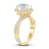 Thumbnail Image 2 of Pnina Tornai Lab-Grown Diamond Engagement Ring 3 ct tw Oval/Round 14K Yellow Gold