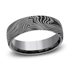 Thumbnail Image 1 of Men's Damascus Marble Wedding Band Tantalum