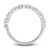 Thumbnail Image 2 of Diamond Anniversary Band 1 ct tw Baguette/Round 14K White Gold