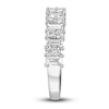 Thumbnail Image 4 of Diamond Anniversary Band 1 ct tw Baguette/Round 14K White Gold