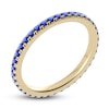 Thumbnail Image 2 of Juliette Maison Natural Blue Sapphire Eternity Ring 10K Yellow Gold
